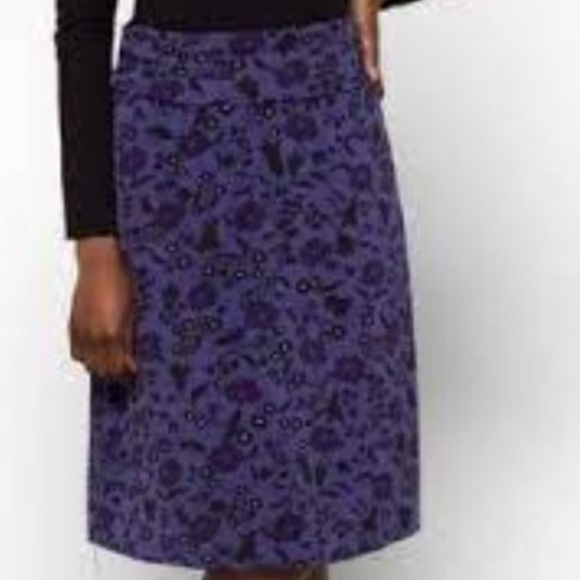 Gilli M Floral Fold Over Waist Skirt - Picture 9 of 9